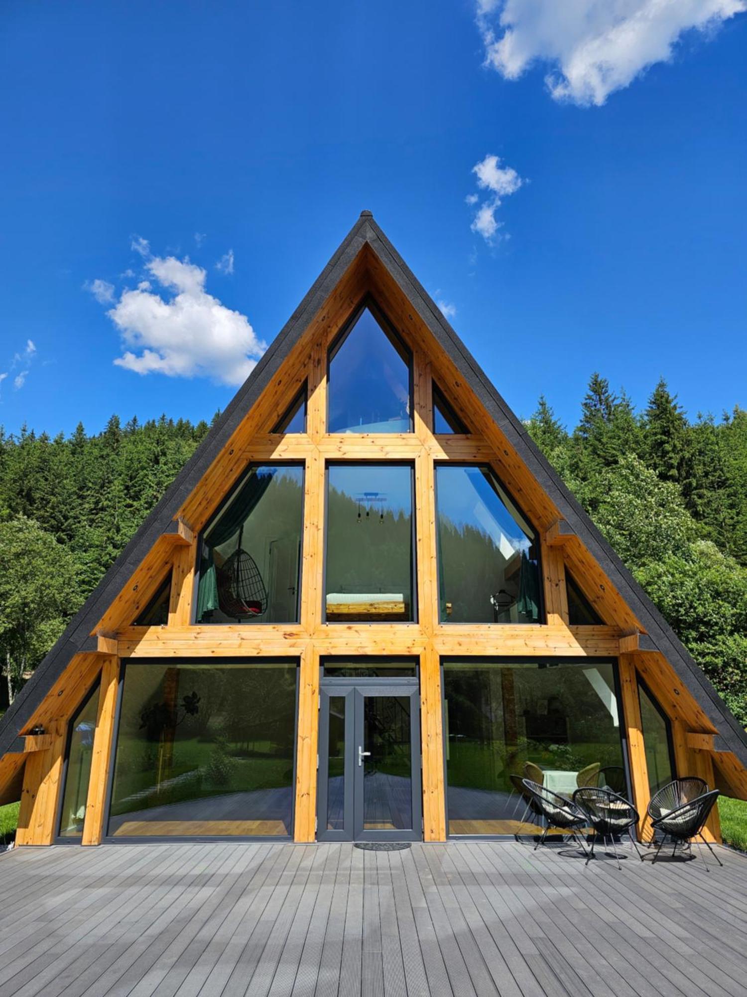 Cabana Cozy Cabin A Frame Topliţa Exterior foto