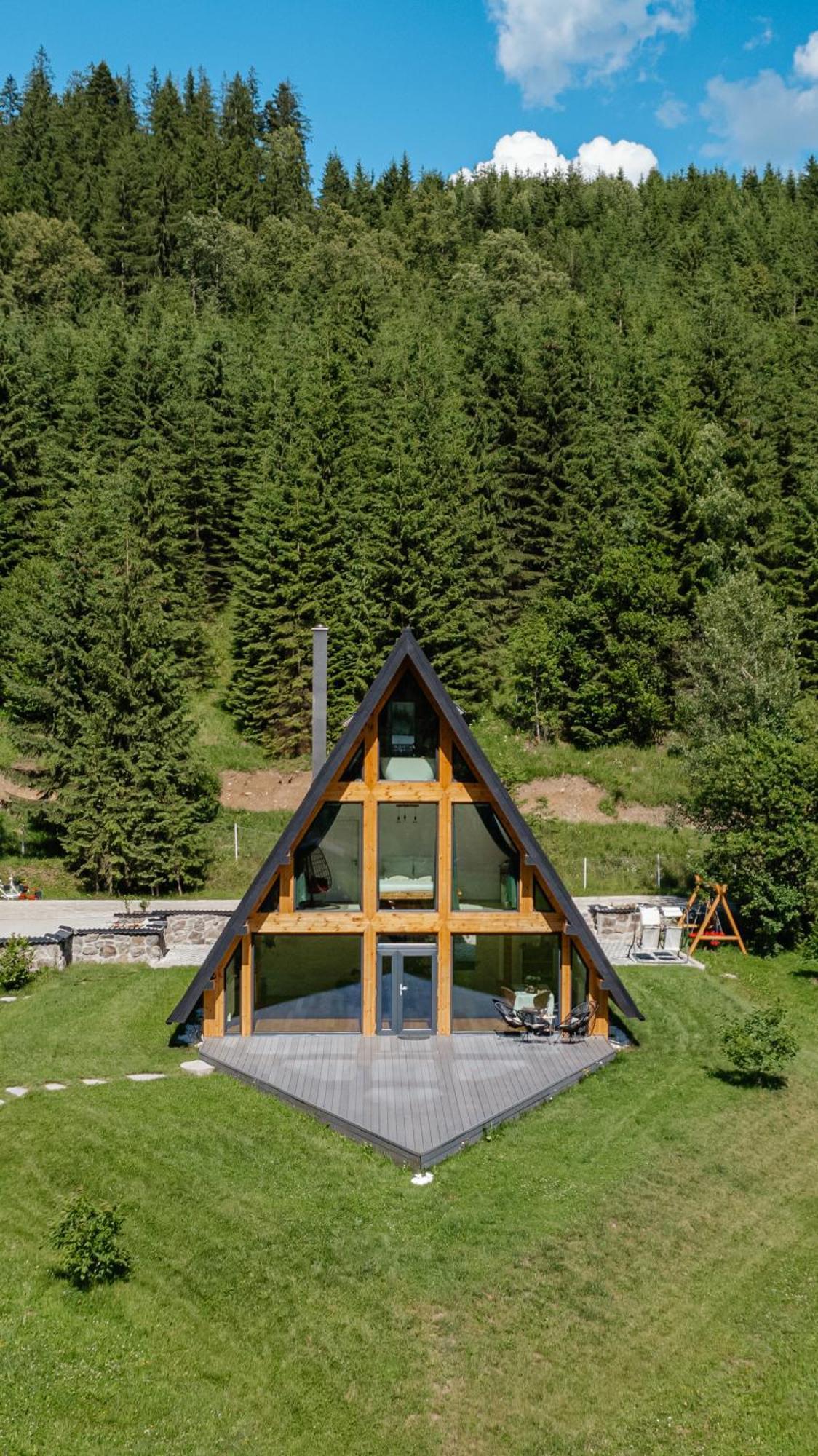 Cabana Cozy Cabin A Frame Topliţa Exterior foto